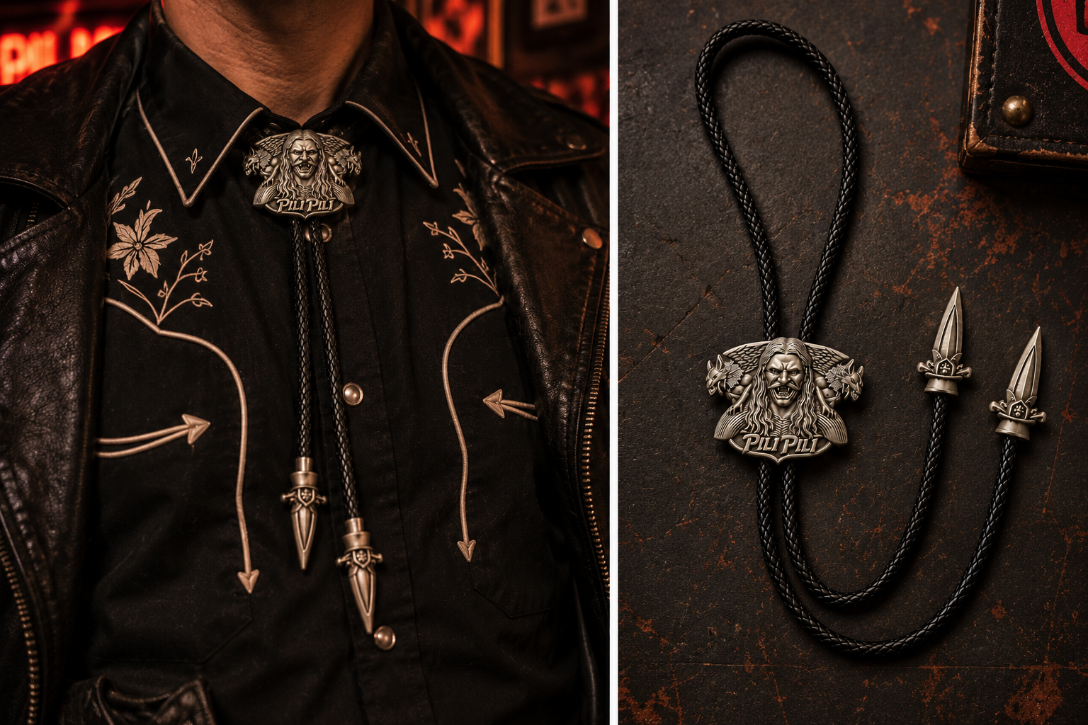 Bolo Tie Pili Pili